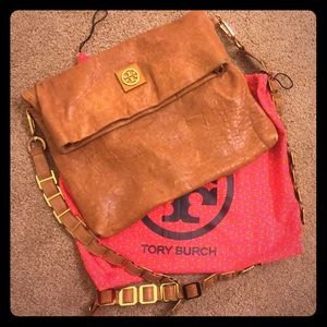 Tory Burch louisa messenger leather bag